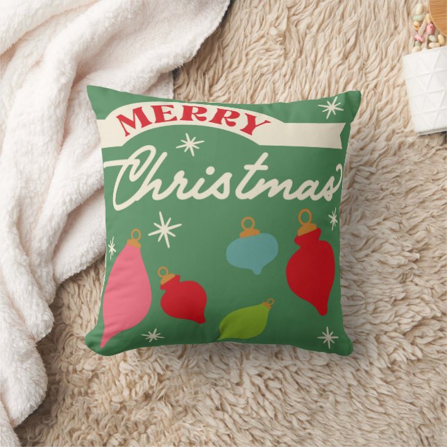 Retro Vintage Weihnachten Wohngestaltung Kissen (Decke)