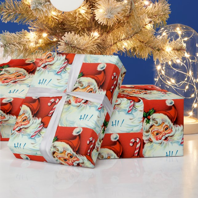 Retro Vintage Weihnachts Weihnachtsgebäck Weihnach Geschenkpapier (Feiertage)