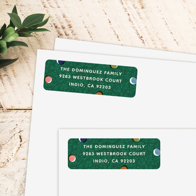 Retro Vintage Weihnachtsbaum Rücksende-Adressetike (Von Creator hochgeladen)