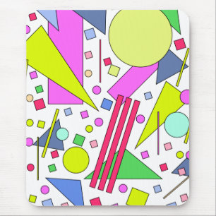 Retro Vintager 80er und 90er-Jahre-Stil Mousepad