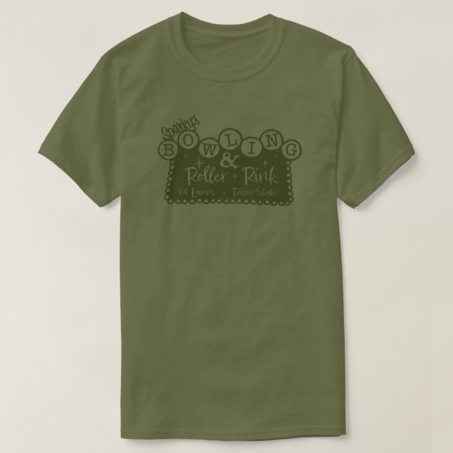 Retro-Vintager Bowling T-Shirt (Design vorne)