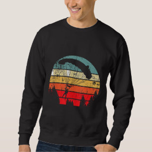 Retro Vintager Fallschirmspringer Skydiver-Geschen Sweatshirt