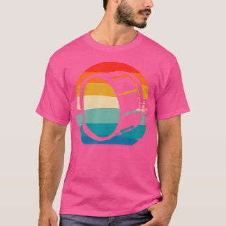 Retro Vintager klassischer Bass Drum Instrument Dr T-Shirt