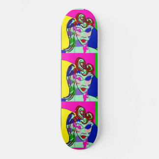 RETRO VINTAGER MÄDCHEN-DRUCKER FÜR SKATEBOARD