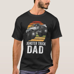 Retro Vintager Monster Vater Autos Männer Vater T-Shirt