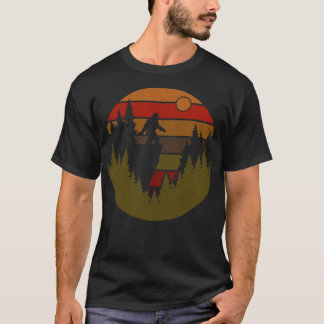 Retro-Vintager Sonnenuntergang T-Shirt