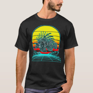 Retro-Vintager Sonnenuntergang T-Shirt