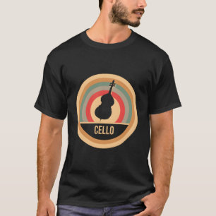 Retro Vintages Cello-Geschenk für Cellisten T-Shirt