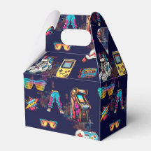 Retro Vintages Neon 80s Muster