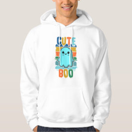 Retro Vintages Niedliches Halloween-Ghost Hoodie