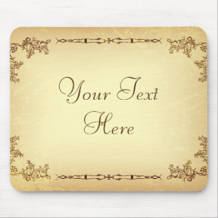 Retro-Vintages Papier Mousepad