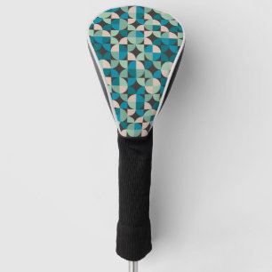 Retro Vintages Sechzigerjahre Muster Golf Headcover