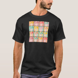 Retro Vintages sonniges Gesicht Frauen Kind und Mä T-Shirt