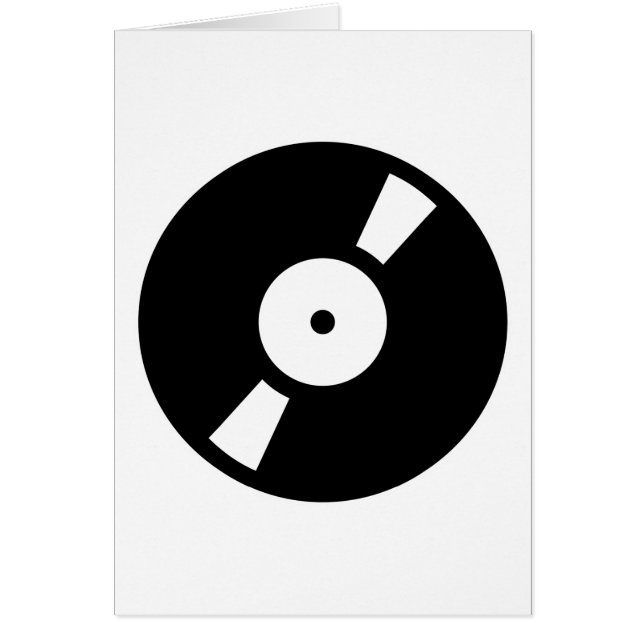 Retro-Vinyl-Datensatz (Vorne)