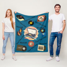 Retro-Vinyl-Flanelldecke im Vintage-Stil