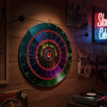 Retro Vinyl Record Dart Board Spin in Nostalgie Dartscheibe<br><div class="desc">Mit unserem Dart Board "You Spin Me Right Round" können Sie Ihren Platz mit einer Nostalgie aufwerten. Dieses Board wurde für diejenigen entwickelt, die das Crackle eines Vinyls und den Nervenkitzel eines guten Wurfs schätzen, und verwandelt jede Ansammlung in eine Erfolgsgeschichte. Entfesseln Sie Ihren DJ im Spiel der Präzision und...</div>