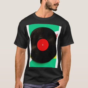 Retro Vinyl Record farbig 1 T-Shirt