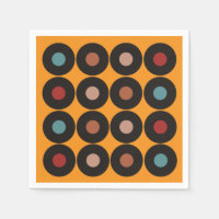 Retro Vinyl Record Music Geburtstagsparty
