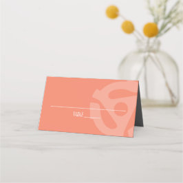 Retro Vinyl Record-Platzkarte Platzkarte