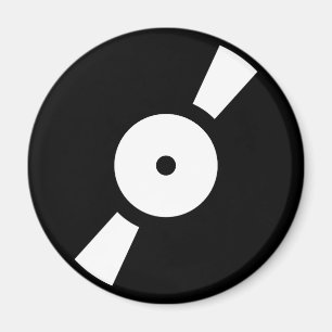 Retro-Vinyl-Schallplatte Magnet