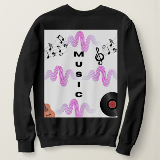 Retro-Vinyl-Schallplatten-Musikliebhaber-Hoodie – Sweatshirt