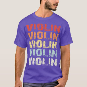 Retro-Violine 1 T-Shirt