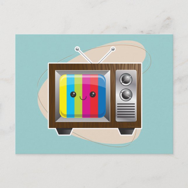 Retro-Vision Postkarte (Vorderseite)