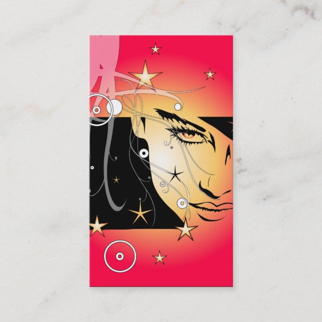 Retro Visitenkarte (Vorderseite)