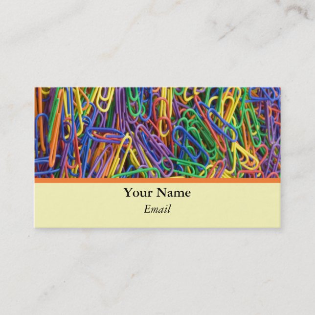 Retro Visitenkarten Visitenkarte (Vorderseite)