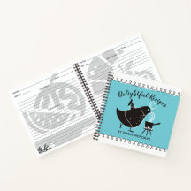 Retro Vogel Koch Personal Kochbuch Rezept Notebook