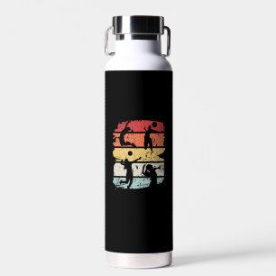 Retro Volleyballspieler Trinkflasche