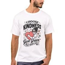 Retro Wähle Freundlichkeit Gib Gnade Sanfte Herzen