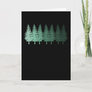 RETRO-WALD-WANDERN Jäger Holzfäller Wanderer Karte