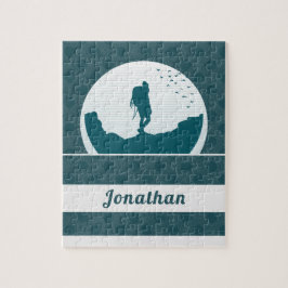Retro Wandern Camping Landschaft Individuelle Name