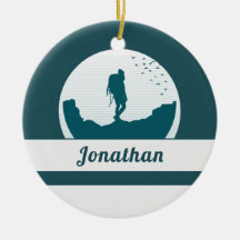 Retro Wandern Camping Landschaft Individuelle Name