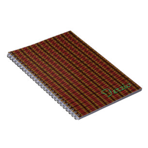 Retro Warm Circles Notizblock