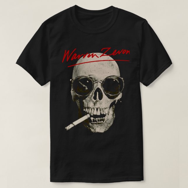 Retro Warren Art Zevon Phantastisch für Filmfans T-Shirt (Design vorne)
