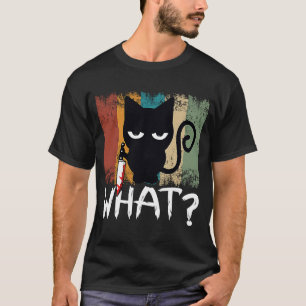 Retro, was kann für eine junge Katze T-Shirt