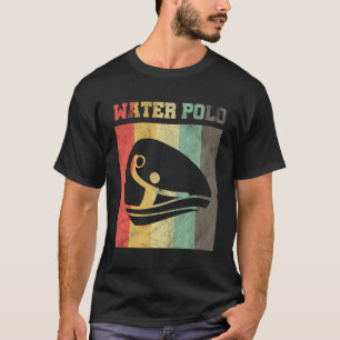 Retro-Wasserballspieler Hoodie Sportteam Trainer P T-Shirt