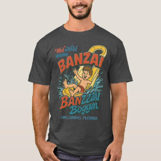 Retro-Wasserpark im Stil der 80er Jahre BANZAI ORL T-Shirt