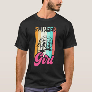 Retro Wassersport Surf Wellen Surfer Girls - Fraue T-Shirt