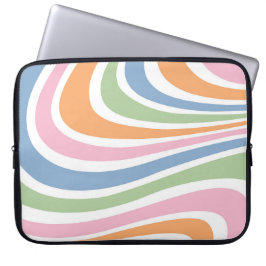 Retro-Wave-Design Laptopschutzhülle