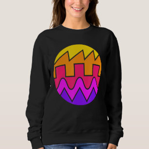 Retro Waveform Synthesizer Sound Wave Electronic M Sweatshirt