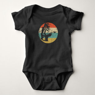 Retro Weibliche Welder Vintage Schweissstil Baby Strampler