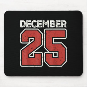 Retro-Weihnachten 25. Dezember Xmas-Matching für M Mousepad