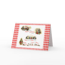 Retro Weihnachten der 40er Jahre