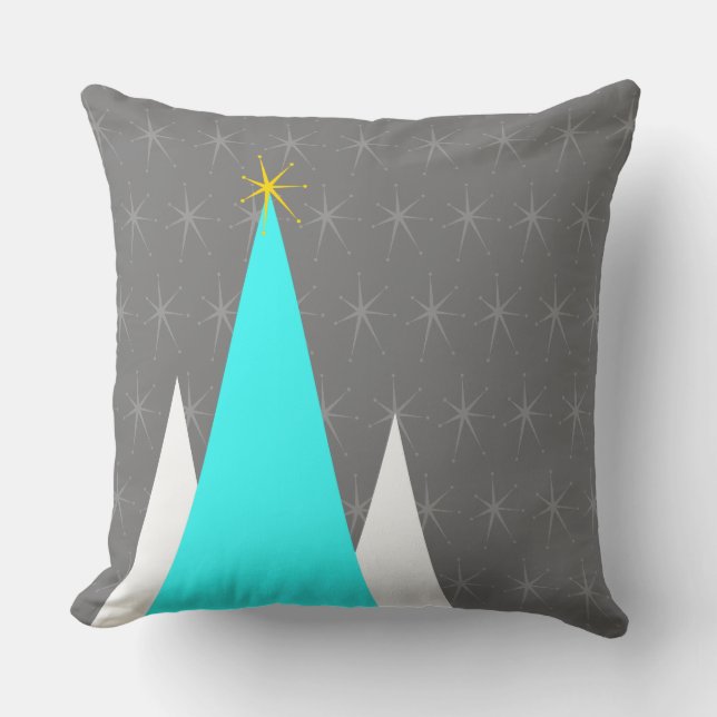 Retro-Weihnachten Kissen (Vorderseite)