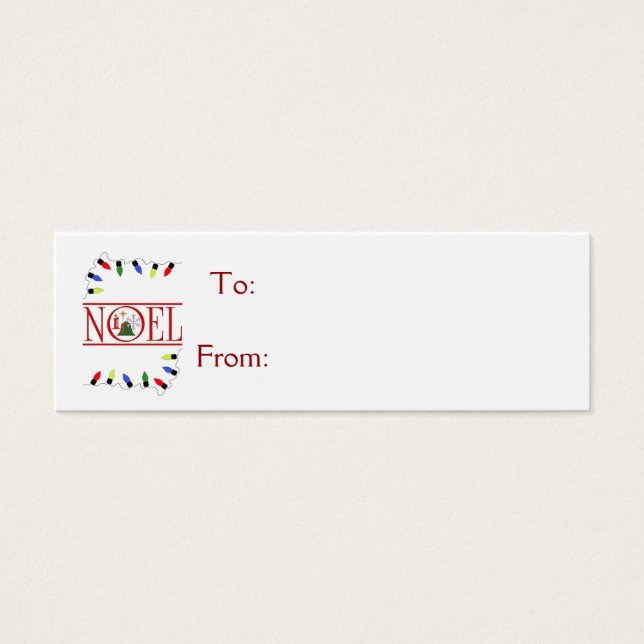 Retro-WEIHNACHTEN-Lichtenfolge (Vorderseite)