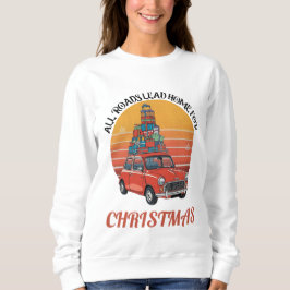 Retro Weihnachten Sweatshirt