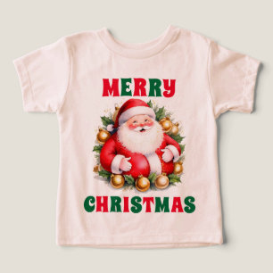 Retro Weihnachten Weihnachtsmann frohe Weihnachten